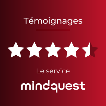 Le service Mindquest, plus de 90% de satisfaction