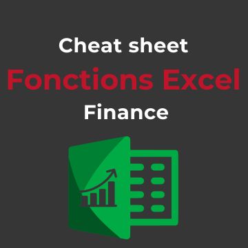 Formules excel Finance – La cheat sheet